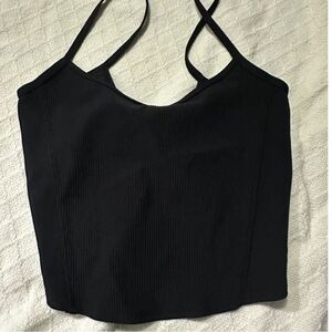 Lululemon Tank size 2 Black
